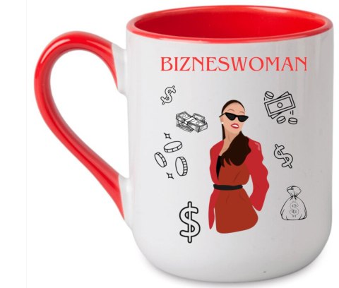 Kubek z nadrukiem prezent dla koleżanki dziewczyny żony mamy Dzień Kobiet