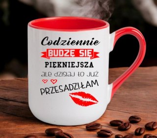 Kubek z nadrukiem prezent dla koleżanki dziewczyny żony mamy Dzień Kobiet