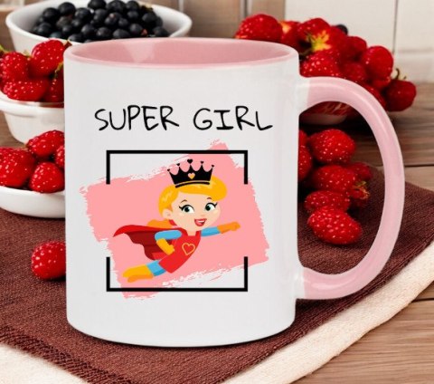 Kubek z nadrukiem prezent dla koleżanki dziewczyny żony mamy Dzień Kobiet