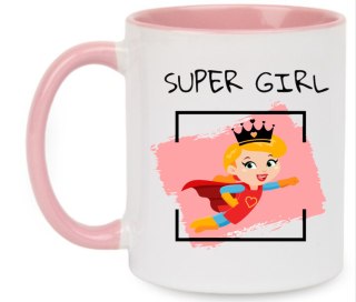 Kubek z nadrukiem prezent dla koleżanki dziewczyny żony mamy Dzień Kobiet