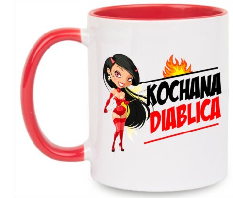 Kubek z nadrukiem prezent dla koleżanki dziewczyny żony mamy Dzień Kobiet