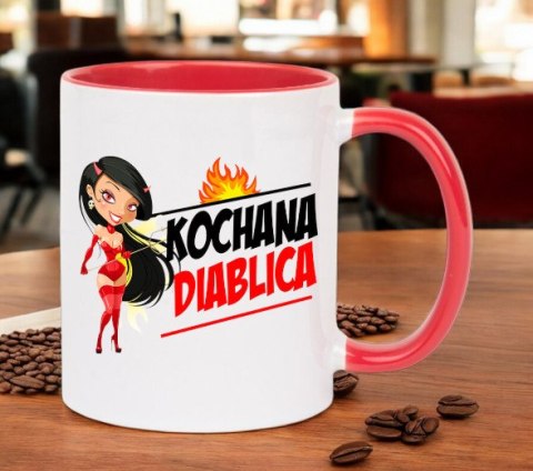 Kubek z nadrukiem prezent dla koleżanki dziewczyny żony mamy Dzień Kobiet