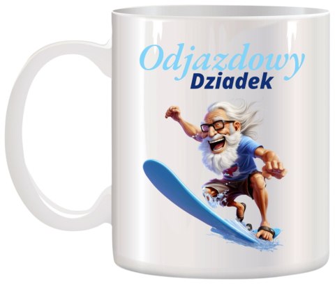 Kubek z nadrukiem śmieszny prezent Dzień Dziadka urodziny imieniny dziadek