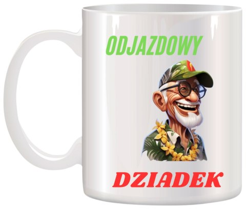 Kubek z nadrukiem śmieszny prezent Dzień Dziadka urodziny imieniny dziadek