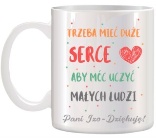 KUBEK Z IMIENIEM PREZENT NA DZIEŃ NAUCZYCIELA WYCHOWAWCY PRZEDSZKOLANKI #