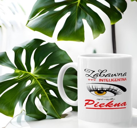 Kubek z nadrukiem dla koleżanki dziewczyny żony mamy Dzień Kobiet urodziny