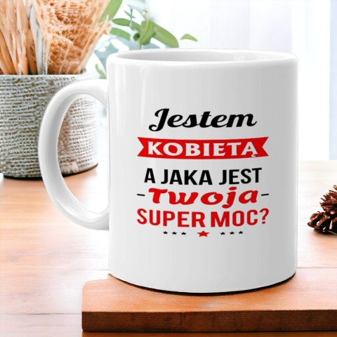 Kubek z nadrukiem dla koleżanki dziewczyny żony mamy Dzień Kobiet urodziny