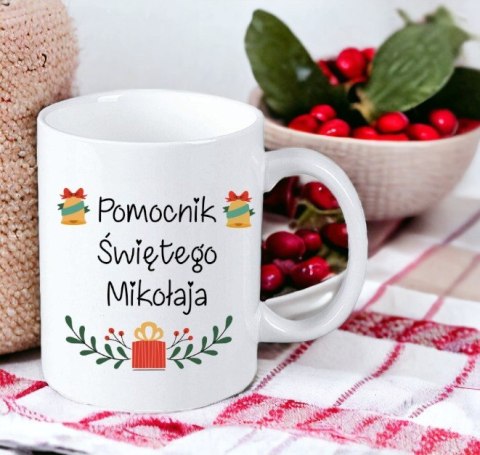 Kubek z nadrukiem imieniem prezent mikołajki święta Boże Narodzenie imię