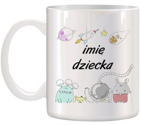 Kubek z nadrukiem prezent dla chłopca dziewczynki dziecka urodziny wzory