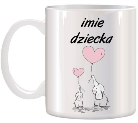 Kubek z nadrukiem prezent dla chłopca dziewczynki dziecka urodziny wzory
