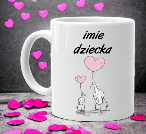 Kubek z nadrukiem prezent dla chłopca dziewczynki dziecka urodziny wzory