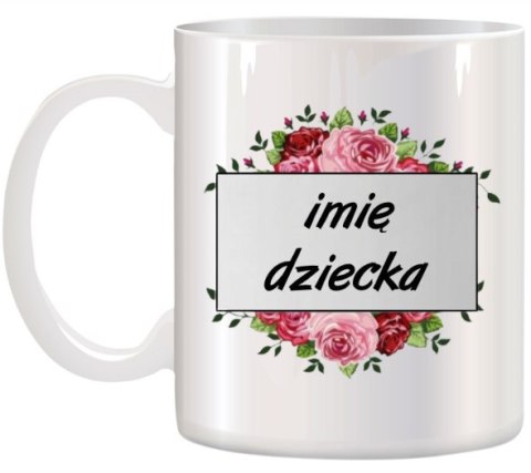 Kubek z nadrukiem prezent dla chłopca dziewczynki dziecka urodziny wzory