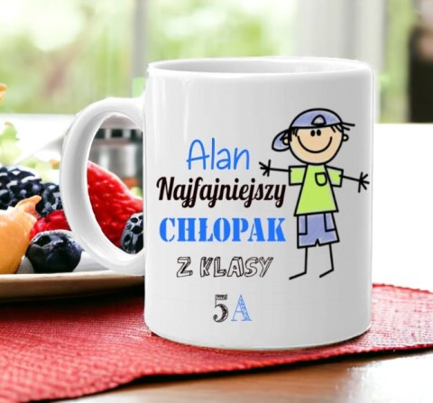 KUBEK Z NADRUKIEM PREZENT DLA KOLEGI Z IMIENIEM URODZINY DZIEŃ CHŁOPAKA #