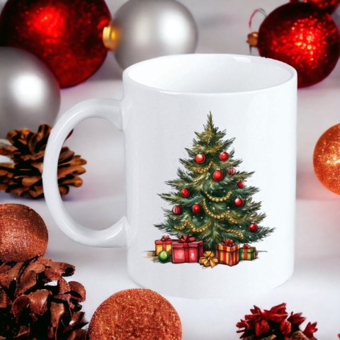 Kubek z nadrukiem prezent na mikołajki święta Boże Narodzenie