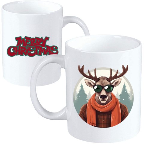 Kubek z nadrukiem prezent na mikołajki święta Boże Narodzenie