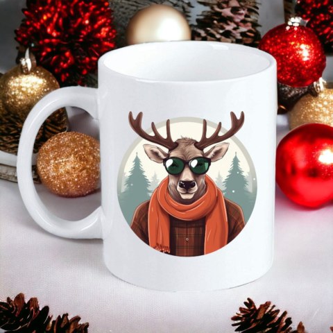 Kubek z nadrukiem prezent na mikołajki święta Boże Narodzenie