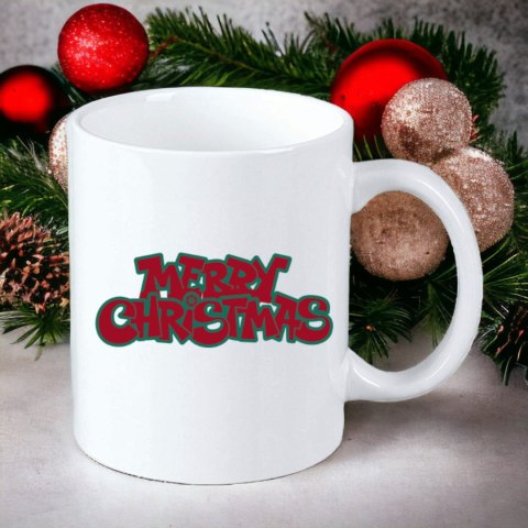 Kubek z nadrukiem prezent na mikołajki święta Boże Narodzenie