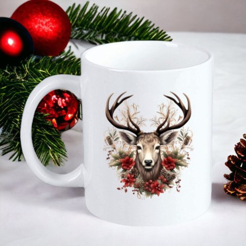 Kubek z nadrukiem prezent na mikołajki święta Boże Narodzenie