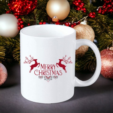 Kubek z nadrukiem prezent na mikołajki święta Boże Narodzenie