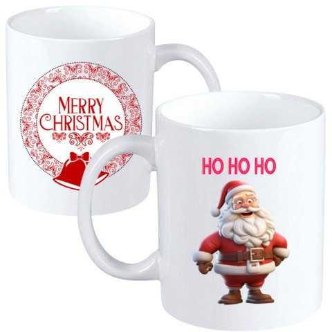 Kubek z nadrukiem prezent na mikołajki święta Boże Narodzenie