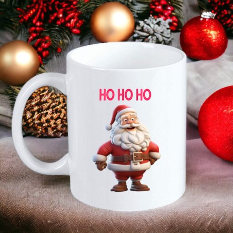 Kubek z nadrukiem prezent na mikołajki święta Boże Narodzenie