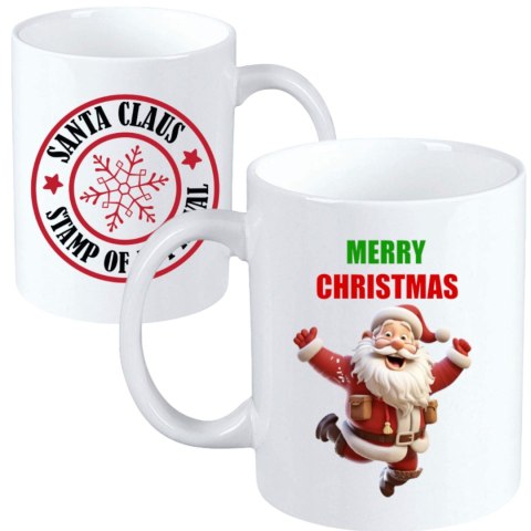 Kubek z nadrukiem prezent na mikołajki święta Boże Narodzenie