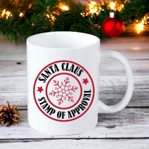 Kubek z nadrukiem prezent na mikołajki święta Boże Narodzenie