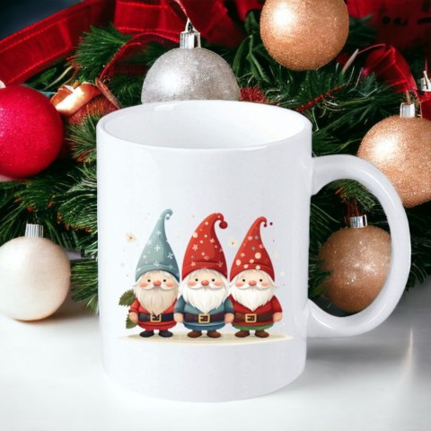 Kubek z nadrukiem prezent na mikołajki święta Boże Narodzenie