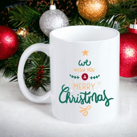 Kubek z nadrukiem prezent na mikołajki święta Boże Narodzenie