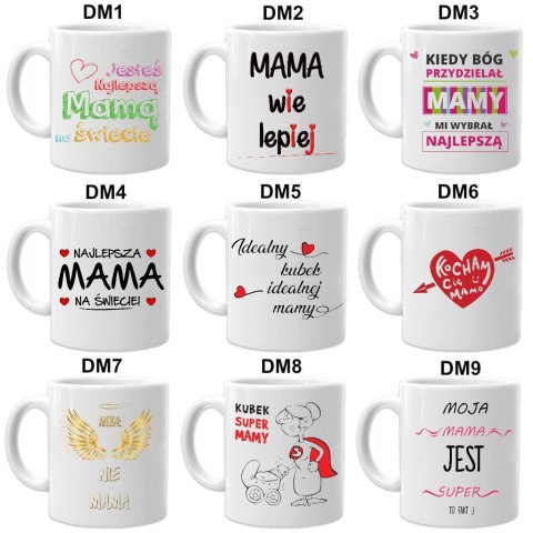 Kubek z nadrukiem śmieszny prezent dla mamy urodziny imieniny Dzień Matki