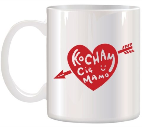 Kubek z nadrukiem śmieszny prezent dla mamy urodziny imieniny Dzień Matki