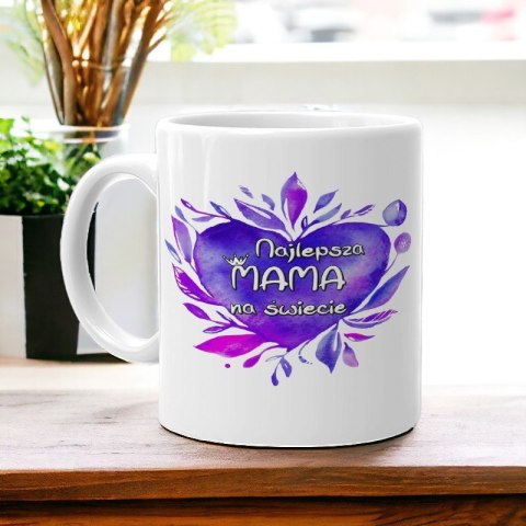 Kubek z nadrukiem śmieszny prezent dla mamy urodziny imieniny Dzień Matki
