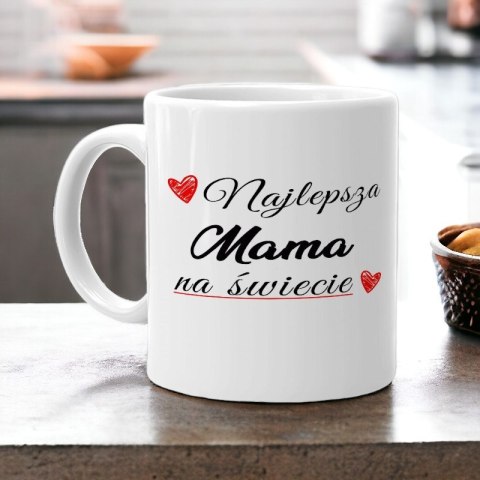 Kubek z nadrukiem śmieszny prezent dla mamy urodziny imieniny Dzień Matki