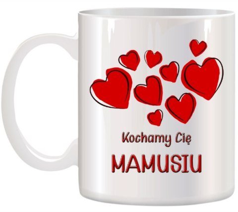 Kubek z nadrukiem śmieszny prezent dla mamy urodziny imieniny Dzień Matki