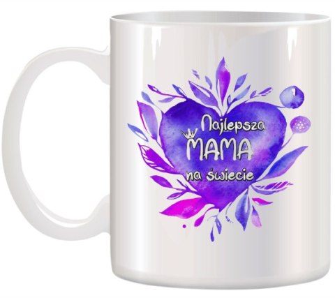 Kubek z nadrukiem śmieszny prezent dla mamy urodziny imieniny Dzień Matki