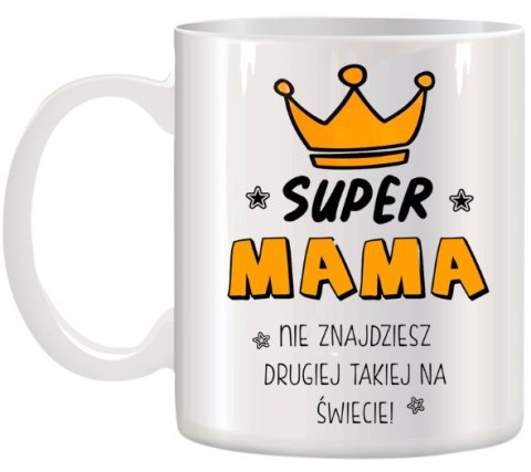 Kubek z nadrukiem śmieszny prezent dla mamy urodziny imieniny Dzień Matki