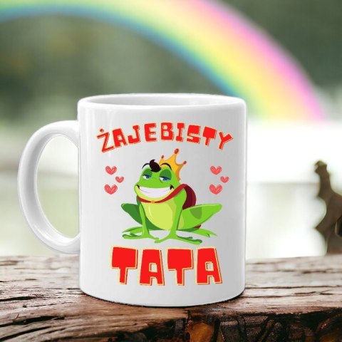KUBEK Z NADRUKIEM ŚMIESZNY PREZENT DLA TATY URODZINY IMIENINY DZIEŃ OJCA KUBEK Z NADRUKIEM ŚMIESZNY PREZENT DLA TATY URODZINY IMIENINY DZIEŃ OJCA