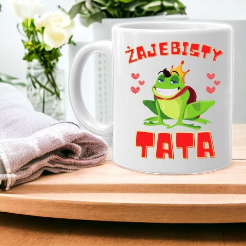 KUBEK Z NADRUKIEM ŚMIESZNY PREZENT DLA TATY URODZINY IMIENINY DZIEŃ OJCA KUBEK Z NADRUKIEM ŚMIESZNY PREZENT DLA TATY URODZINY IMIENINY DZIEŃ OJCA