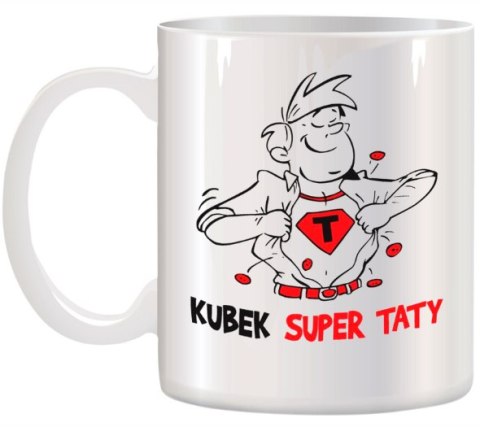 Kubek z nadrukiem śmieszny prezent dla taty urodziny imieniny Dzień Ojca