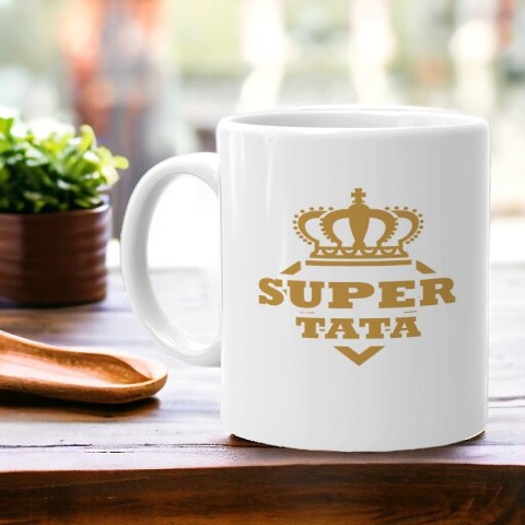 Kubek z nadrukiem śmieszny prezent dla taty urodziny imieniny Dzień Ojca