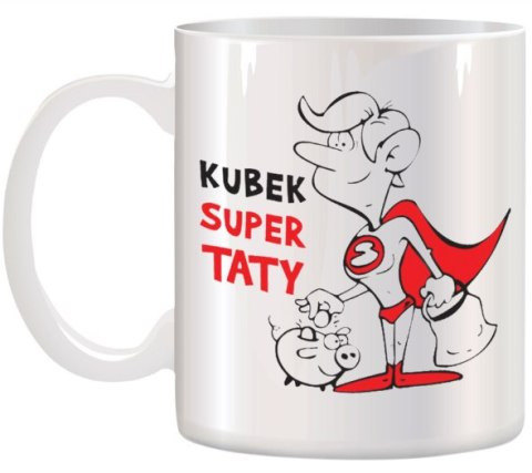 Kubek z nadrukiem śmieszny prezent dla taty urodziny imieniny Dzień Ojca