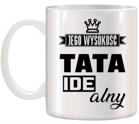 Kubek z nadrukiem śmieszny prezent dla taty urodziny imieniny Dzień Ojca