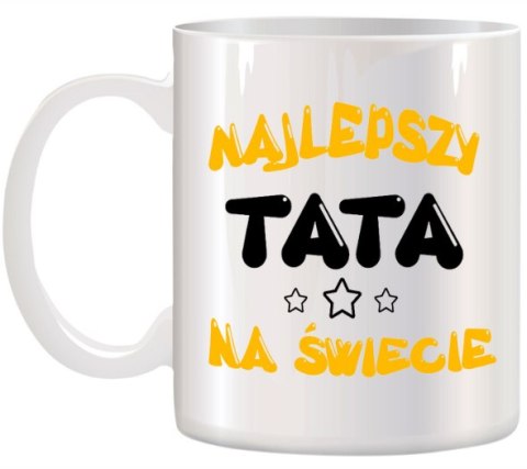 Kubek z nadrukiem śmieszny prezent dla taty urodziny imieniny Dzień Ojca