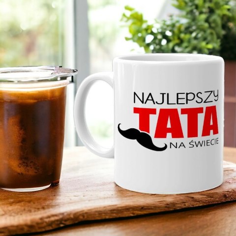 Kubek z nadrukiem śmieszny prezent dla taty urodziny imieniny Dzień Ojca