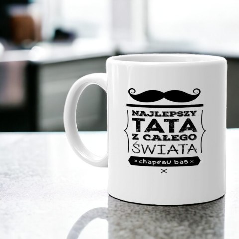 Kubek z nadrukiem śmieszny prezent dla taty urodziny imieniny Dzień Ojca