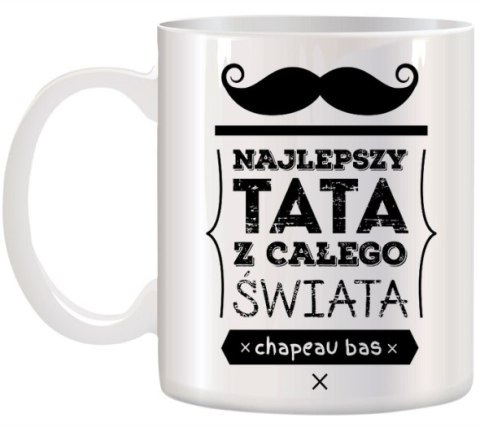 Kubek z nadrukiem śmieszny prezent dla taty urodziny imieniny Dzień Ojca