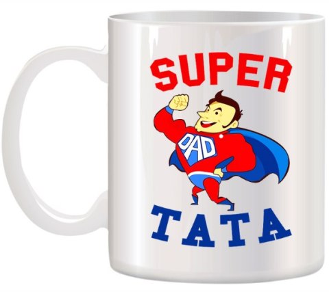 Kubek z nadrukiem śmieszny prezent dla taty urodziny imieniny Dzień Ojca