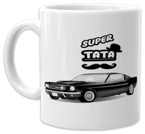 Kubek z nadrukiem śmieszny prezent dla taty urodziny imieniny Dzień Ojca