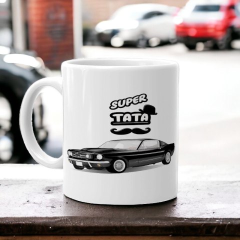 Kubek z nadrukiem śmieszny prezent dla taty urodziny imieniny Dzień Ojca