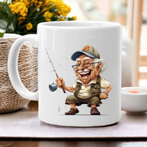 Kubek z nadrukiem śmieszny prezent Dzień Dziadka urodziny imieniny dziadek